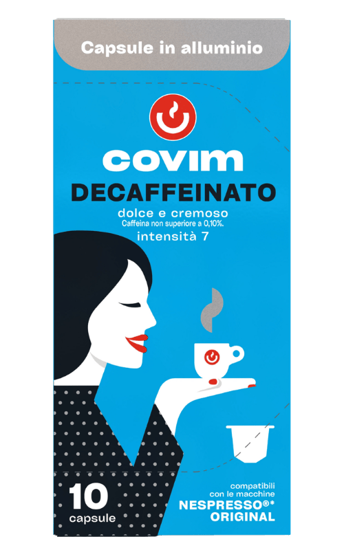 Covim Caffe Decaffeinato Nespresso Uyumlu Kapsül Kahve