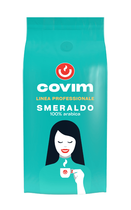 Covim Caffe Smeraldo 1 Kg Çekirdek Kahve